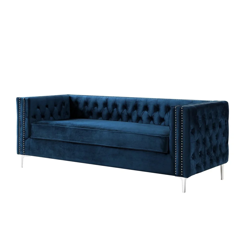 Quinn Upholstered Velvet Sofa