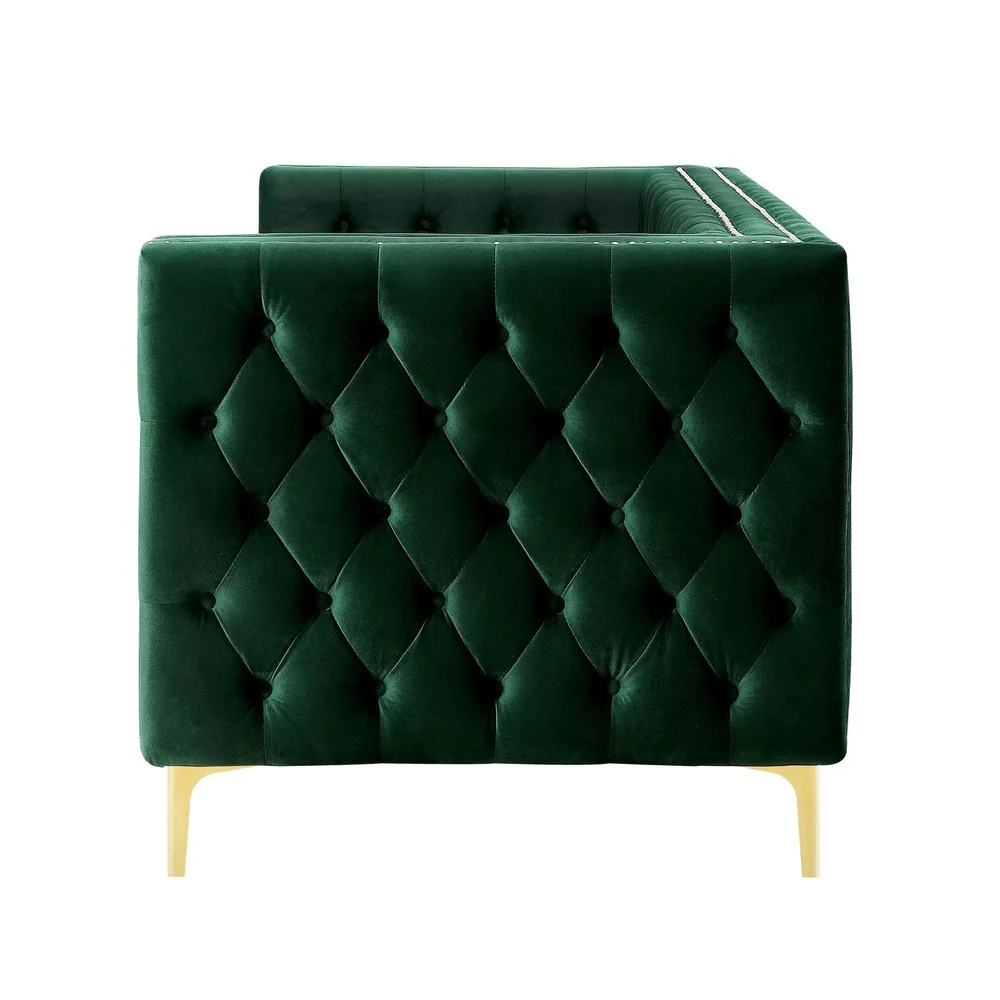 Quinn Upholstered Velvet Sofa