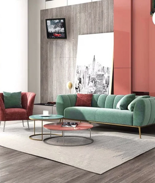 Raylan Velvet Sofa