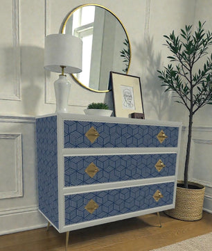 Inlay Chest of Drawers - Geo