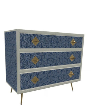 Inlay Chest of Drawers - Geo