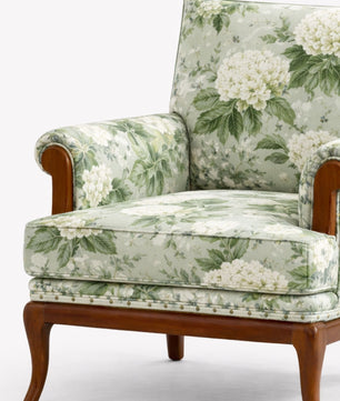 Yasumi Velvet Fabric Armchair