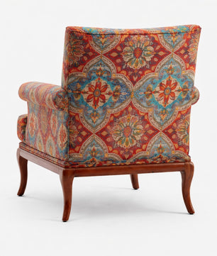 Aristora Velvet Fabric Armchairs