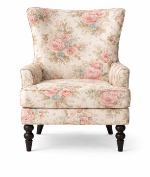Heritage Blossom Print Armchair