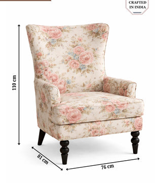Heritage Blossom Print Armchair
