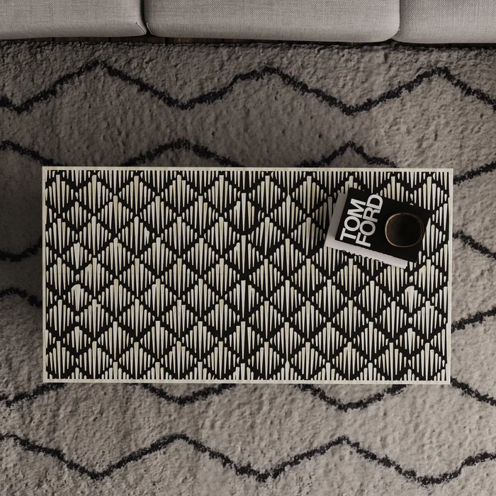 Inlay Luxom Rectangular Coffee Table - Morrisson