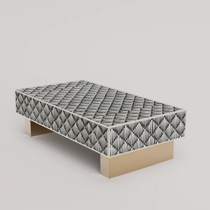 Inlay Luxom Rectangular Coffee Table - Morrisson