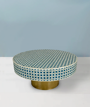 Inlay Round Coffee Table- Liza