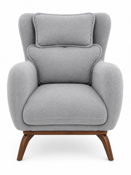 Comfortable High Back Armchair for Living Room