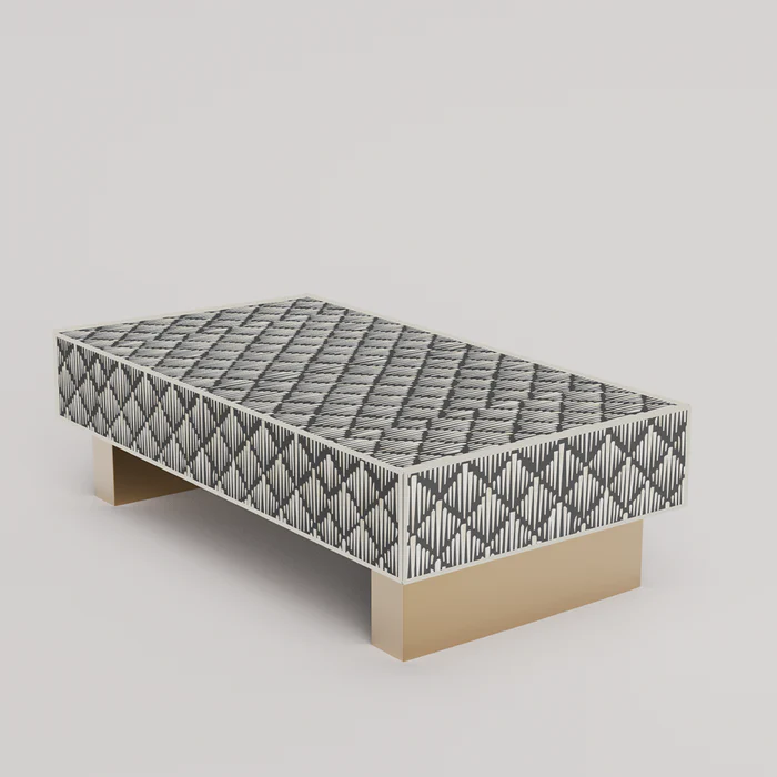 Inlay Luxom Rectangular Coffee Table - Morrisson
