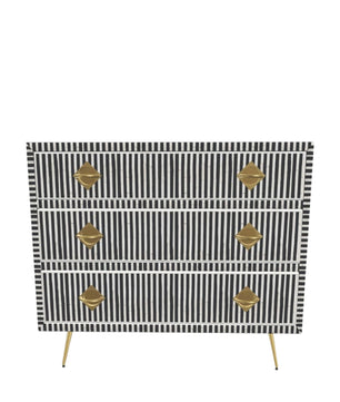 Inlay Chest of Drawers - Waterfall