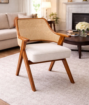 Veloura Mid-Century Accent Chair