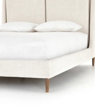 Potter Upholstered High Back Bed