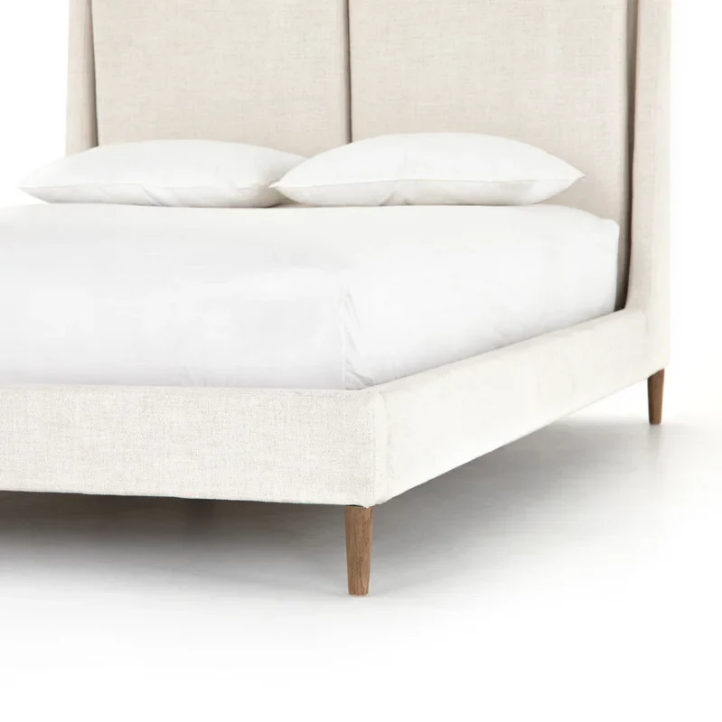 Potter Upholstered High Back Bed