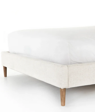 Potter Upholstered High Back Bed