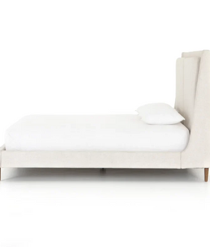 Potter Upholstered High Back Bed