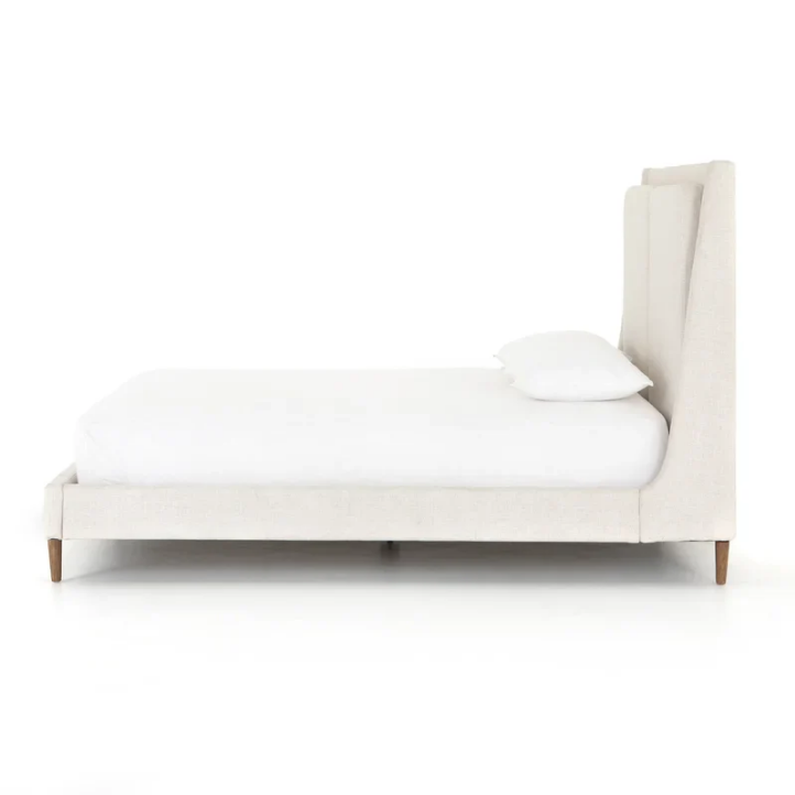 Potter Upholstered High Back Bed