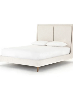 Potter Upholstered High Back Bed