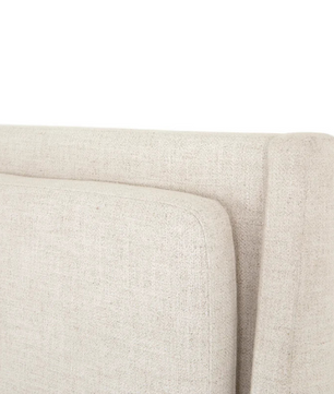 Potter Upholstered High Back Bed