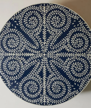 Inlay Round Coffee Table- Cleo