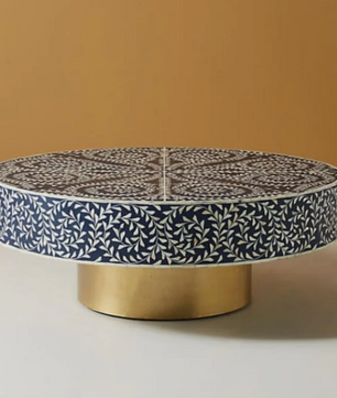 Inlay Round Coffee Table- Cleo