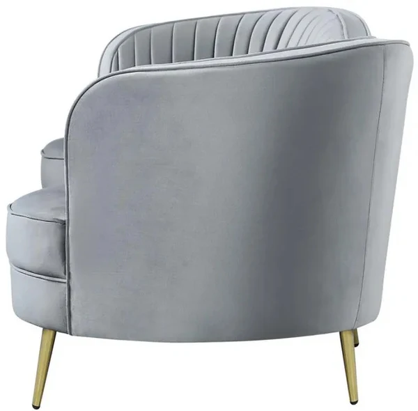 Vermont Upholstered Curved Sofa