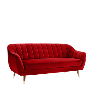 Luxury Velvet Upholstered Sofa