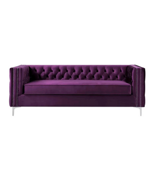Quinn Upholstered Velvet Sofa