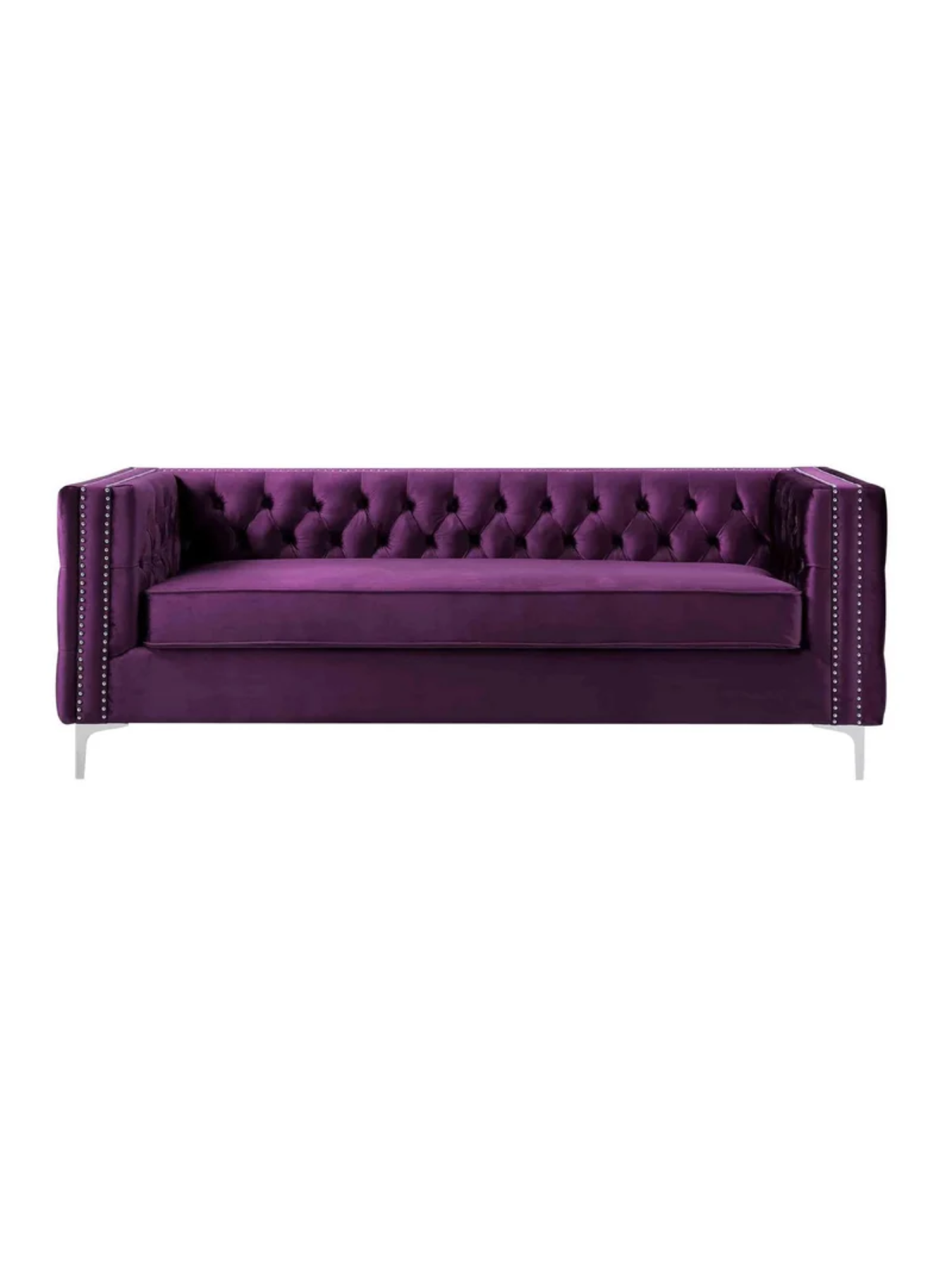 Quinn Upholstered Velvet Sofa