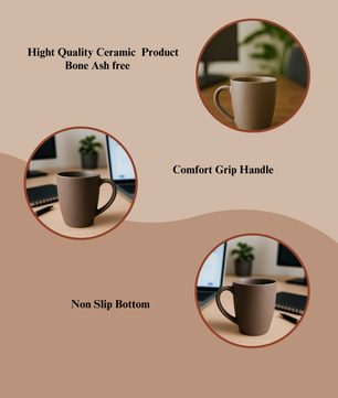 Brown Coffee Mug – 350ML