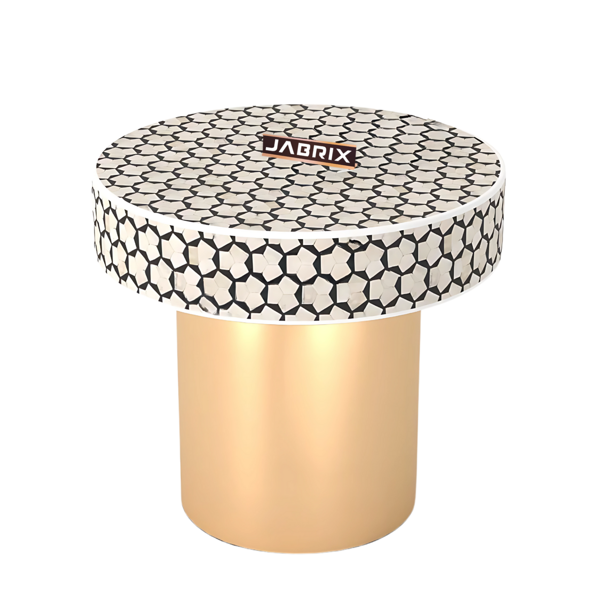 Inlay Round Side Table- Targua