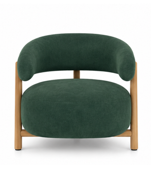 Luzia Curved Accent Chair