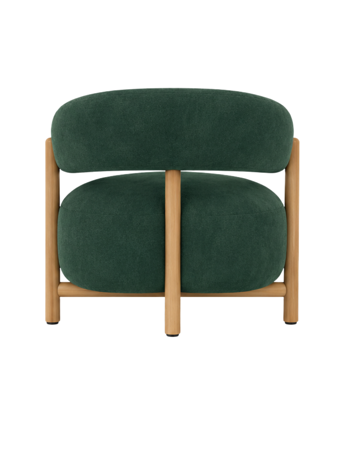 Luzia Curved Accent Chair