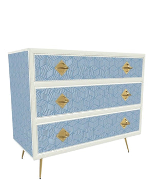 Inlay Chest of Drawers - Geo