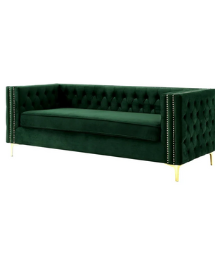 Quinn Upholstered Velvet Sofa
