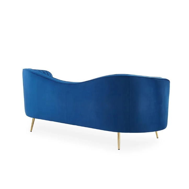 Vermont Upholstered Curved Sofa