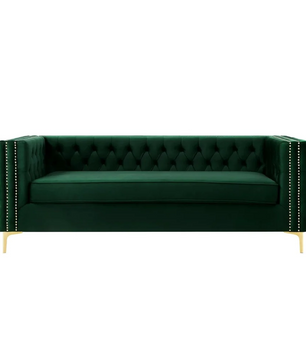 Quinn Upholstered Velvet Sofa