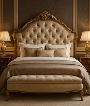 Royal luxury Italian Carved Wooden beds (Copy)