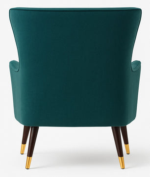 Premium Perfect Cushiony Tufted Super Comfy Emerald Velvet Sofa Lounge Chair
