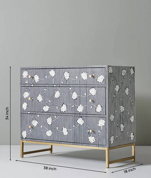 Inlay Chest of Drawer