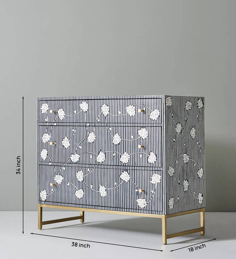 Inlay Chest of Drawer