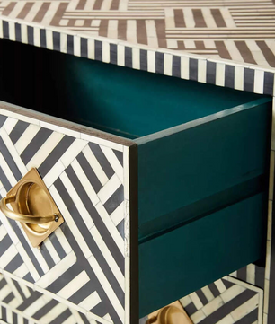 Inlay Sideboard - Chevron