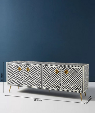 Chest of Drawer-Chevron