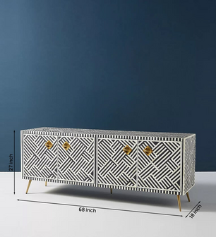 Chest of Drawer-Chevron