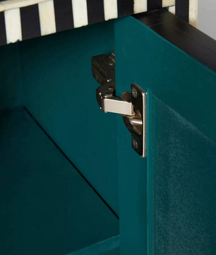 Inlay Storage Cabinet-Chevron