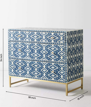 Chest of Drawer-Ikkat