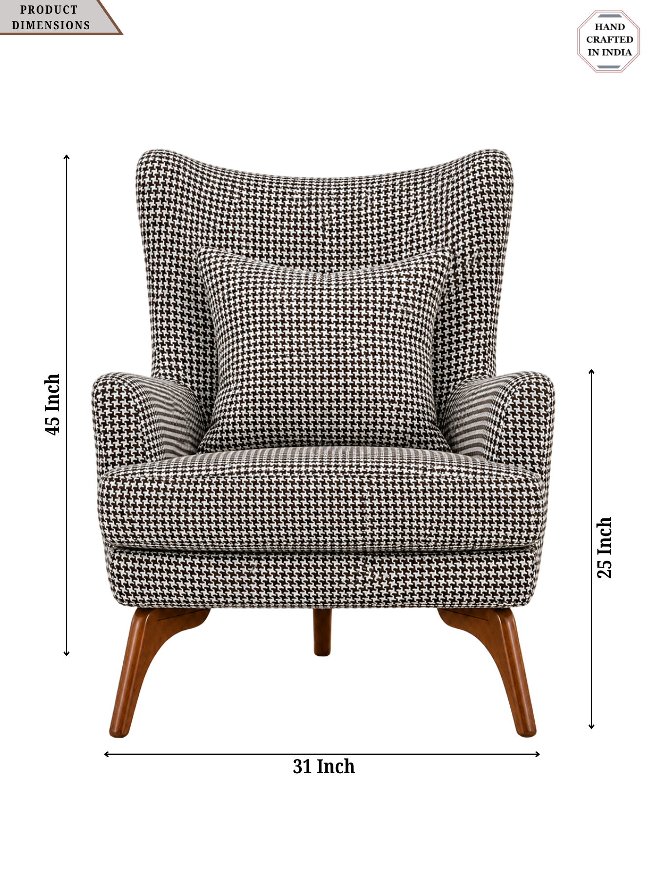Wingback Accent Chai