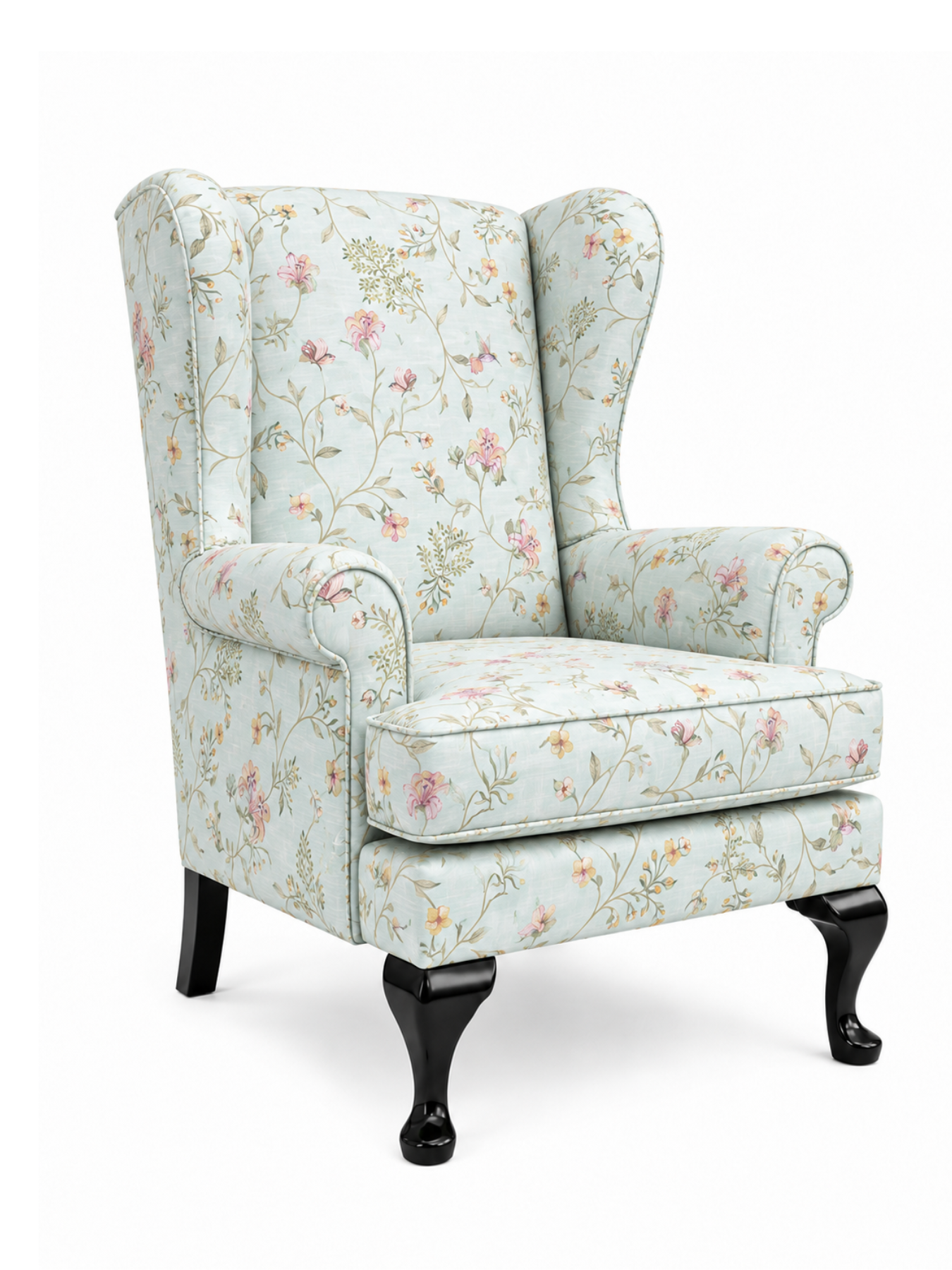 Solivia Wing Chair – Premium Teak Wood