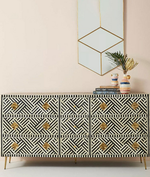 Inlay Sideboard - Chevron