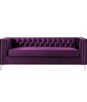 Quinn Upholstered Velvet Sofa